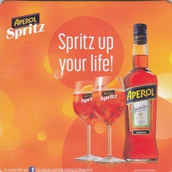 Suport de pahar / Biscuite SPRITZ APEROL foto