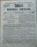 Cumpara ieftin Monitorul comunelor , nr . 43 , Joi 24 Octombrie , 1863, Alta editura
