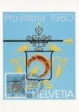 1109a - Elvetia carte maxima 1980