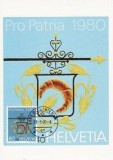 1109 - Elvetia carte maxima 1980