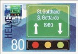 1116a - Elvetia carte maxima 1980