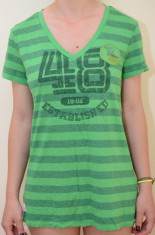 tricou dama Puma ARCHIVE LIFESTYLE GRAPHIC TEE 554100, ORIGINAL, amestec bumbac, verde - LICHIDARE STOC foto