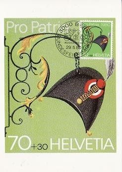 1108a - Elvetia carte maxima 1980
