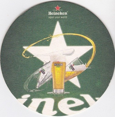 Suport de pahar / Biscuite HEINEKEN foto