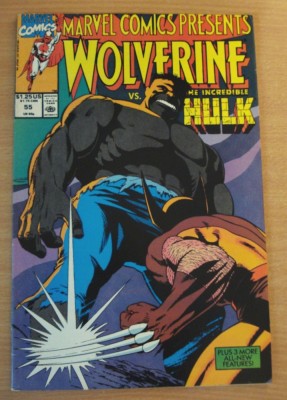 Wolverine Vs. The Hulk #55 . Marvel Comics foto