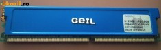 Memorie RAM : DDR400 (DDR) - 1Bucata - Geil - 512MB - PC3200 - GE5123200BSC foto
