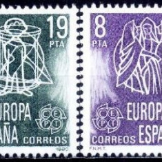Spania 1980 - Yv.no.2214-5 europa,serie competa,neuzata