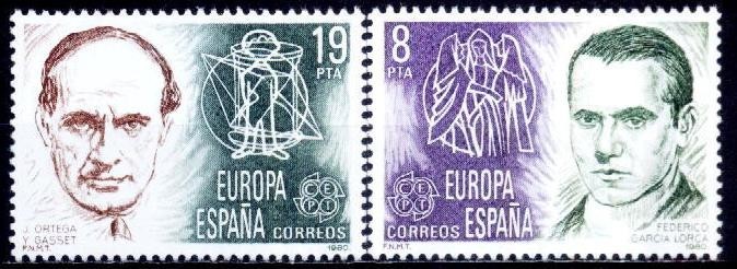 Spania 1980 - Yv.no.2214-5 europa,serie competa,neuzata