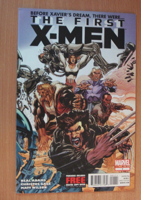 X-Men The First #1 . Marvel Comics