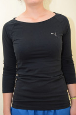 bluza dama Puma 813840, ORIGINALA, bumbac, negru foto