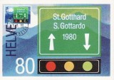 1116b - Elvetia carte maxima 1980