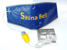 Sauna Belt Fitness Belt Pentru slabit efect de sauna Reduce Celulita Tonifica control cu telecomanda Produs nou pe Piata Vazut la TV foto