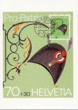1108 - Elvetia carte maxima 1980