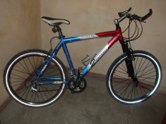 bicicleta 2DANGER CU CADRU DE ALUMINIU SI ECHIPATA FULL SHIMANO !! reconfigurata !!! reducere pret !! foto
