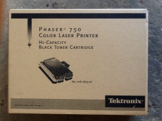 Toner Tektronix Phaser 750 Color Laser Printer( Hi-Capacity Black Toner Cartridge) 016-1803-01 foto