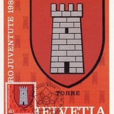 1140a - Elvetia carte maxima 1981