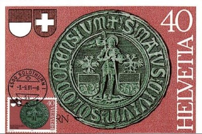 1133 - Elvetia carte maxima 1981 foto