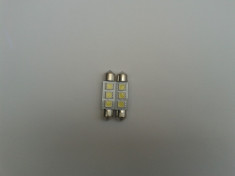 Bec Led / Leduri / Smd / Auto / pozitie / plafoniera ( alb ) foto