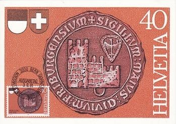 1132a - Elvetia carte maxima 1981 foto
