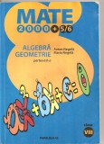 (C3891) MATE 2000+5/6, ALGEBRA, GEOMETRIE, PARTEA A II - A DR ANTON NEGRILA, CLASA A VIII - A, EDITURA PARALELA 45, 2005