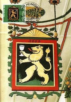 1180 - Elvetia carte maxima 1983