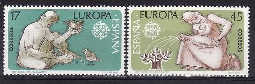 Spania 1986 - Yv.no.2461-2 serie completa,neuzata,europa