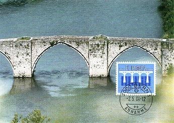 1200 - Elvetia carte maxima 1984 foto