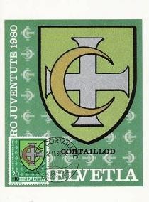 1117 - Elvetia carte maxima 1980 foto