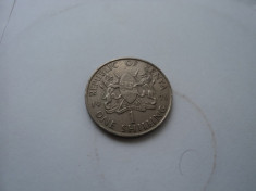 J. 1 shilling 1971 Kenya foto