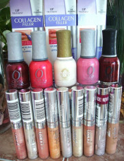 Pachet 3 Produse: 1 Ser Loreal Collagen Filler + 1 Gloss Maybelline Polish High Shine Color + 1 lac de unghii Orly (la alegere, nuantele din poza) foto