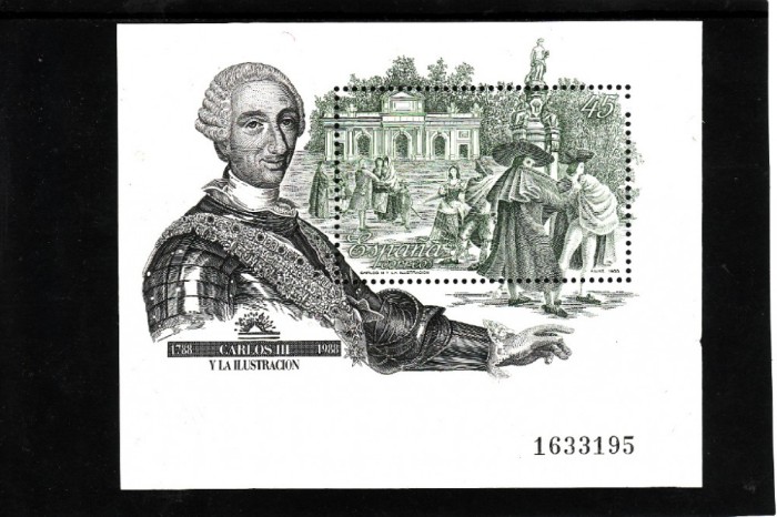 Spania 1988 - Colita Yv.no.39 neuzata