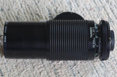 Obiectiv Tamrom 70-210mm MF cu adaptor pt EOS + confirmare focus foto