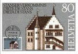 1134 - Elvetia carte maxima 1981