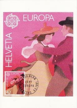 1126a - Elvetia carte maxima 1981 foto