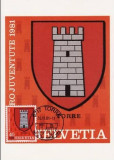 1140 - Elvetia carte maxima 1981