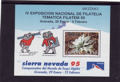 C1420 - Spania 1995 - Colita Yv.no.62 neuzata foto