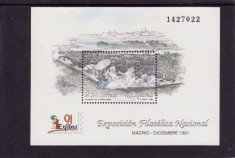 Spania 1991 - Colita Yv.no.47 neuzata foto