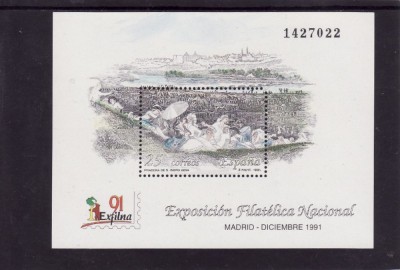 Spania 1991 - Colita Yv.no.47 neuzata foto