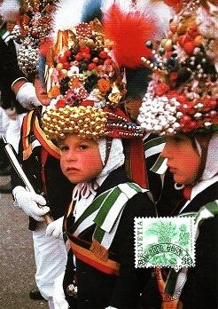 1170 - Elvetia carte maxima 1982 foto