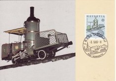 1179a - Elvetia carte maxima 1983