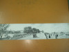 Carte postala panoramica Panoramic Postcard Chicago Lincoln Park 1911