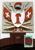1184 - Elvetia carte maxima 1983