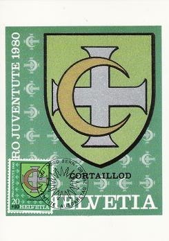 1117a - Elvetia carte maxima 1980 foto