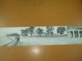 Carte postala panoramica Panoramic Postcard Chicago Jackson Park Lane 1909