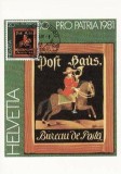 1128 - Elvetia carte maxima 1981