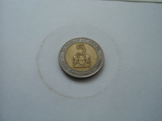 J. 5 shillings 1997 Kenya foto