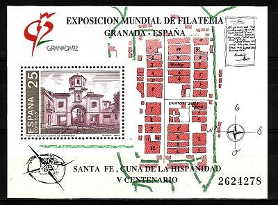 Spania 1991 - Colita Yv.no.45 neuzata