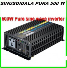 INVERTOR SINUSOIDALA PURA 500 W .DOUA VETILATOARE ! foto