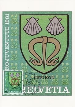 1139a - Elvetia carte maxima 1981