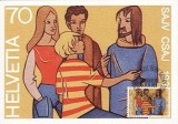 6011 - Elvetia carte maxima 1981